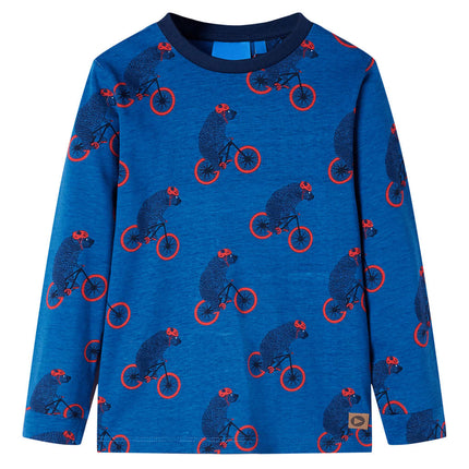 Pyjamas til børn str. 92 petroleumsblå