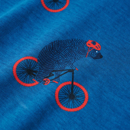 Pyjamas til børn str. 92 petroleumsblå