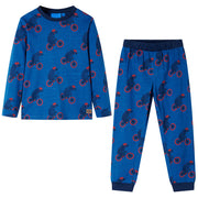 Pyjamas til børn str. 104 petroleumsblå