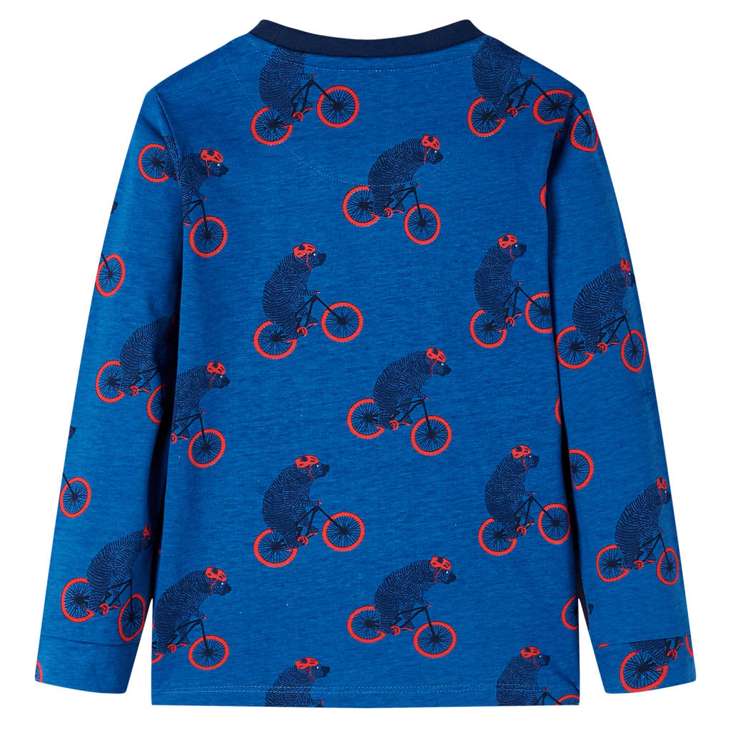 Pyjamas til børn str. 104 petroleumsblå
