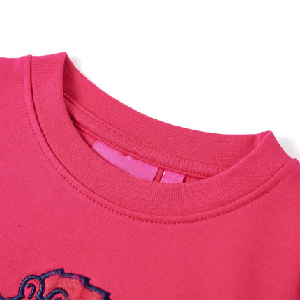 Sweatshirt til børn str. 104 pink