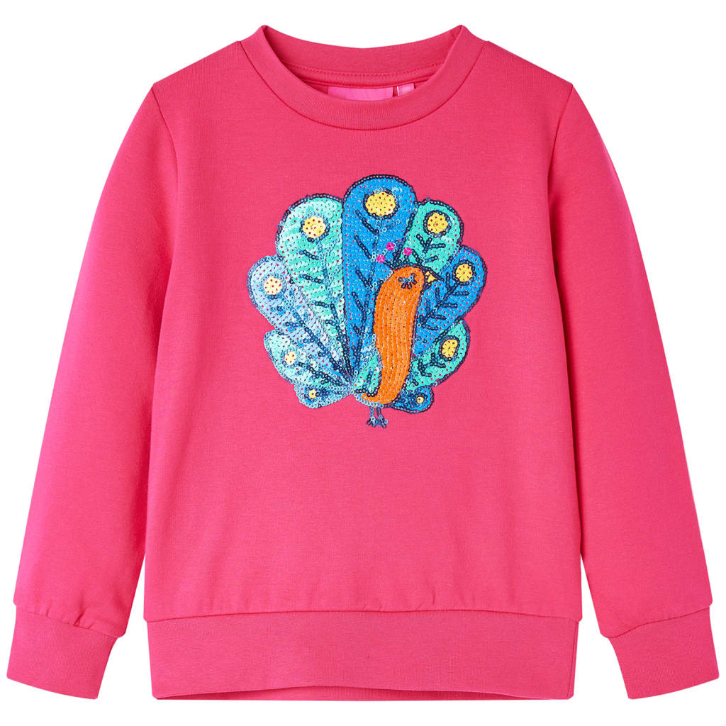 Sweatshirt til børn str. 140 pink