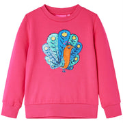 Sweatshirt til børn str. 140 pink