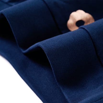Sweatshirt til børn str. 128 marineblå