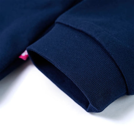 Sweatshirt til børn str. 140 marineblå
