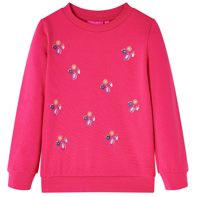 Sweatshirt til børn str. 128 pink