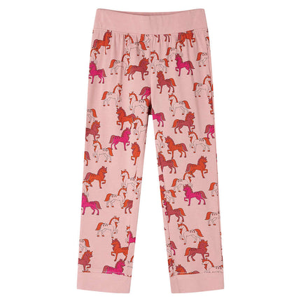 Pyjamas til børn str. 92 lyserød