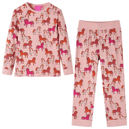 Pyjamas til børn str. 104 lyserød