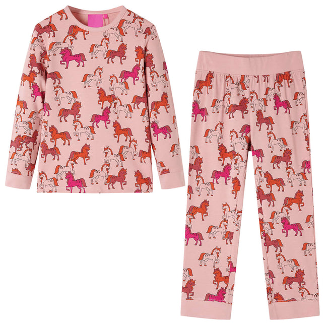 Pyjamas til børn str. 104 lyserød