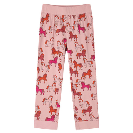 Pyjamas til børn str. 104 lyserød