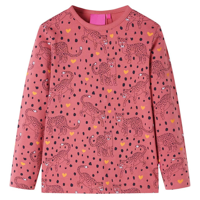 Pyjamas til børn str. 92 gammelrosa