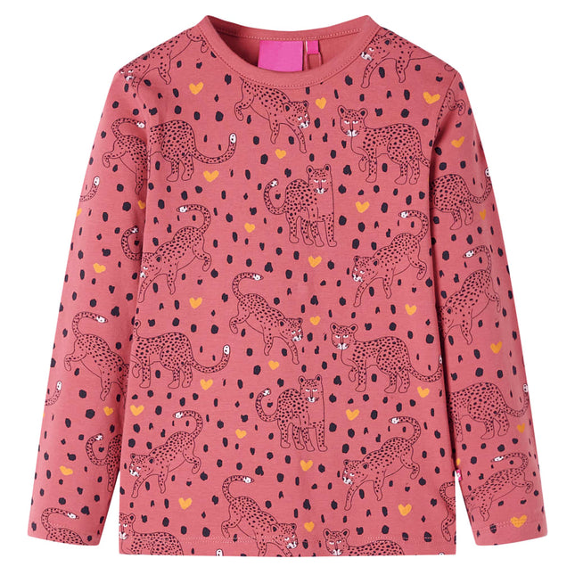 Pyjamas til børn str. 116 gammelrosa