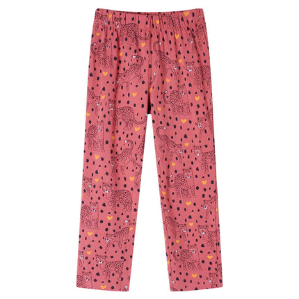 Pyjamas til børn str. 116 gammelrosa
