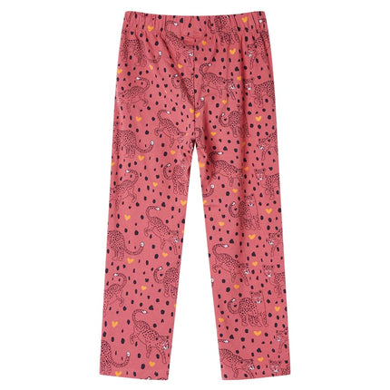 Pyjamas til børn str. 116 gammelrosa