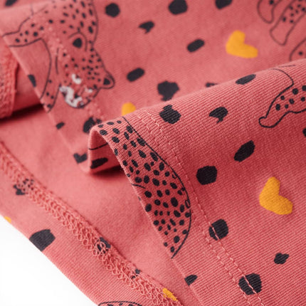 Pyjamas til børn str. 116 gammelrosa