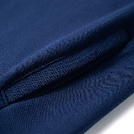 Sweatshirt til børn str. 116 marineblå