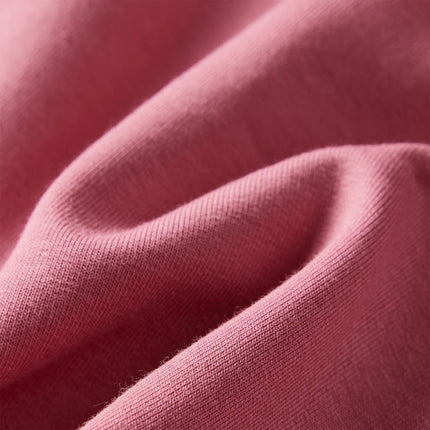 Sweatshirt til børn str. 128 patchwork velour pink