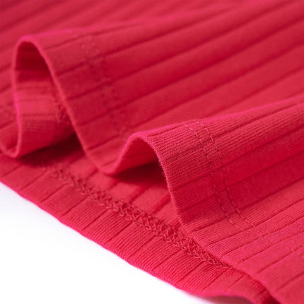 Langærmet T-shirt til børn str. 92 pink