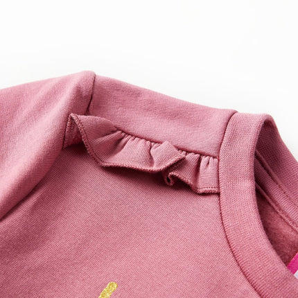 Sweatshirt til børn str. 92 pink