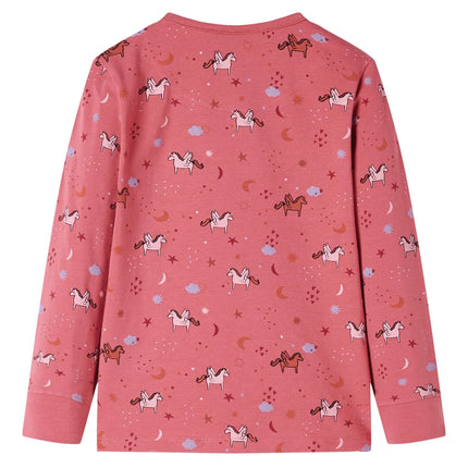 Pyjamas til børn str. 92 gammelrosa