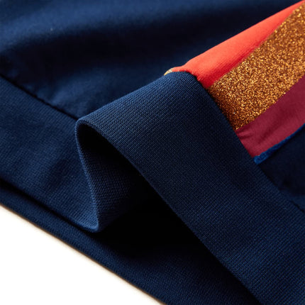 Sweatshirt til børn str. 92 marineblå