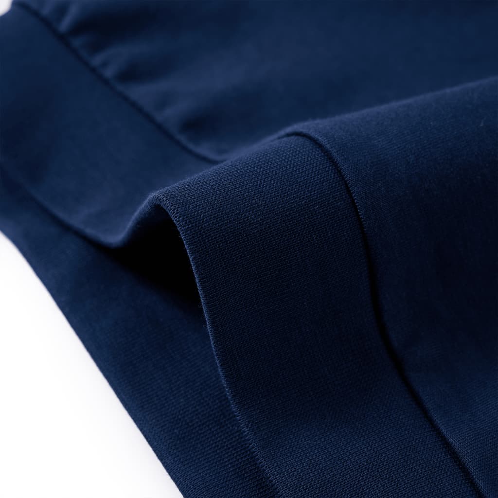 Sweatshirtkjole til børn str. 92 marineblå