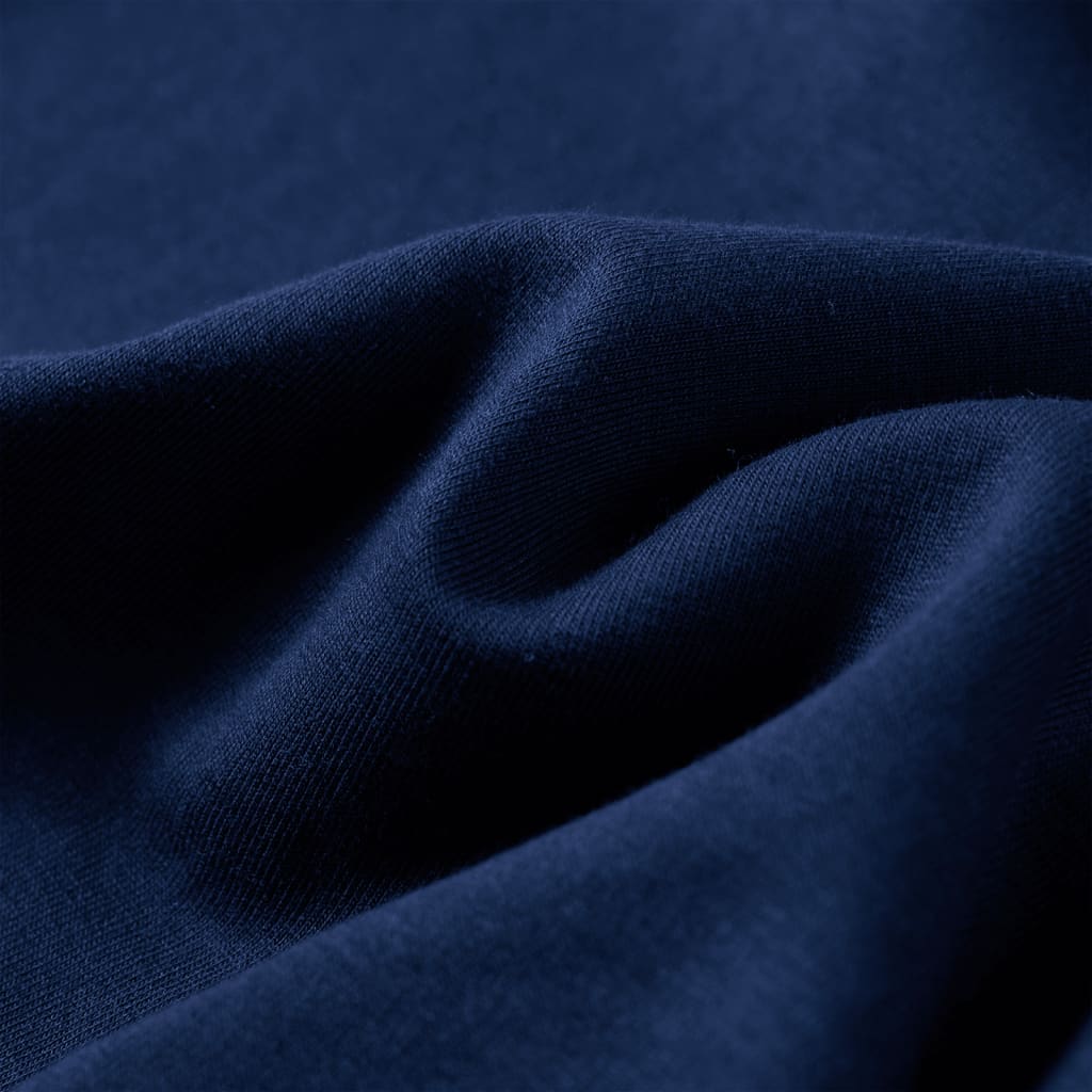 Sweatshirtkjole til børn str. 92 marineblå