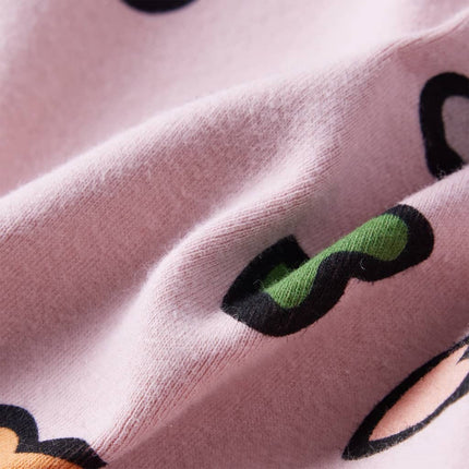 Sweatshirt til børn lys str. 92 lyserød