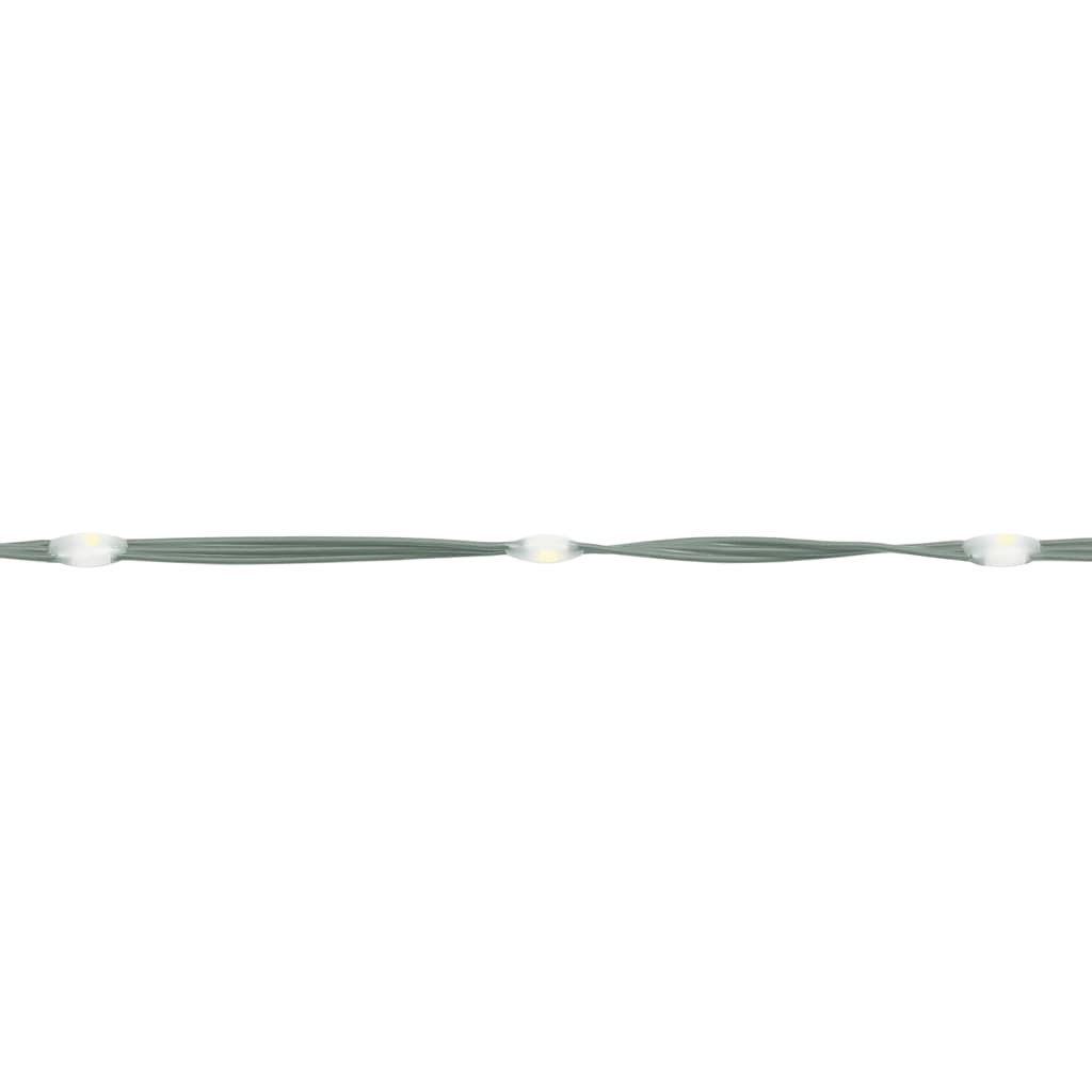 LED-juletræ med spyd 570 LED'er 300 cm koldt hvidt lys