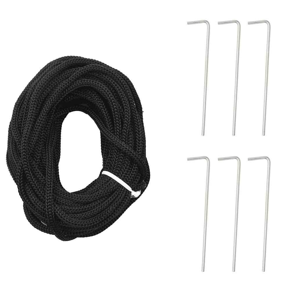 LED-juletræ til flagstang 200 LED'er 180 cm varmt hvidt lys