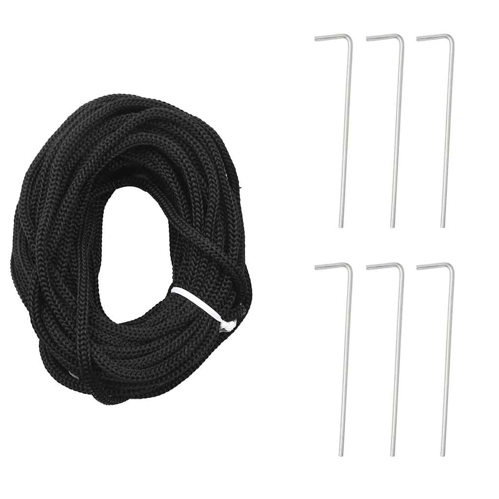 LED-juletræ til flagstang 200 LED'er 180 cm flerfarvet lys