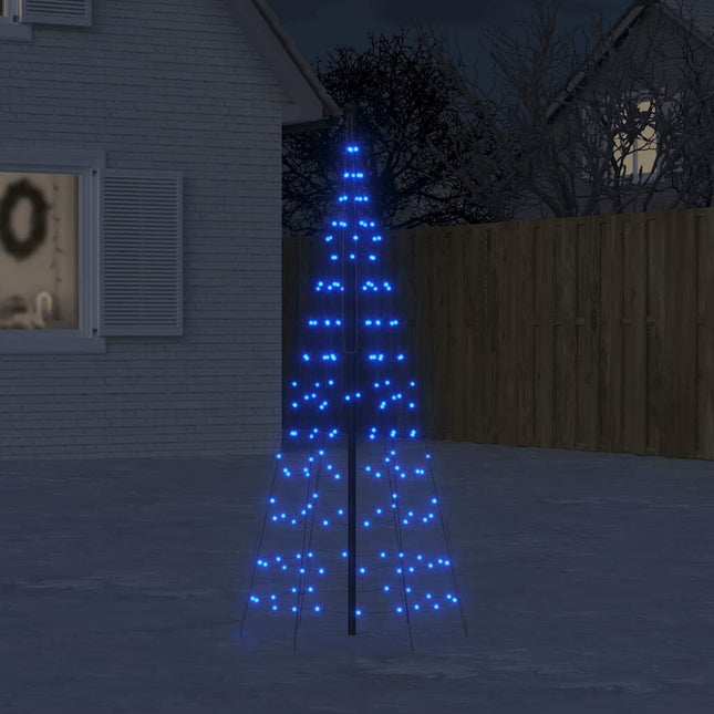 LED-juletræ 200 LED'er 180 cm blåt lys