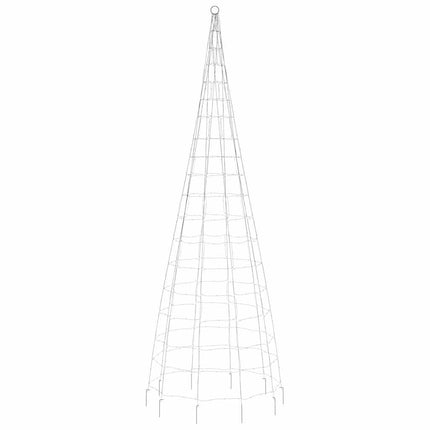 LED-juletræ 550 LED'er 300 cm varmt hvidt lys