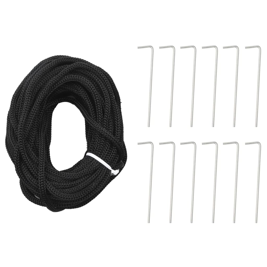 LED-juletræ til flagstang 1534 LED'er 500 cm varmt hvidt lys