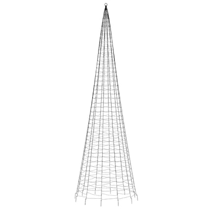 LED-juletræ 1534 LED'er 500 cm blåt lys