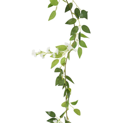 blomsterguirlander 6 stk. 200 cm hvid