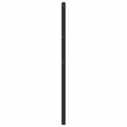 udskiftningsgavl 193 cm metal sort