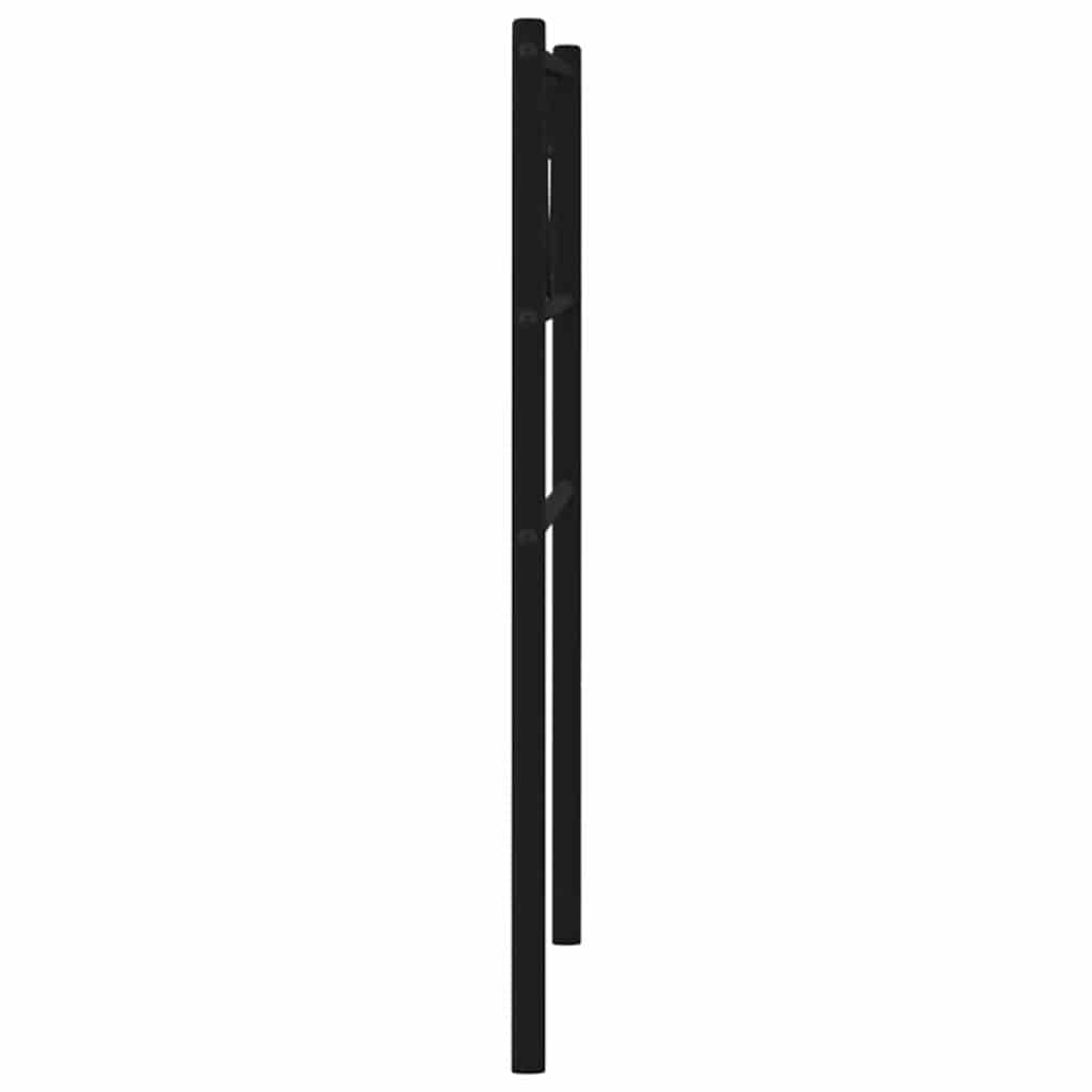 udskiftningsgavl 75 cm metal sort
