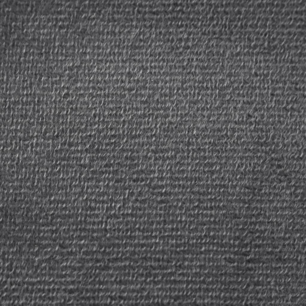 2-personers sovesofa til børn blødt plys antracitgrå