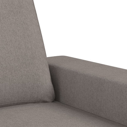 sofastol med fodskammel 60 cm stof Gråbrun
