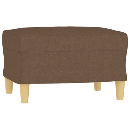 sofasæt 4 dele med puder stof brun