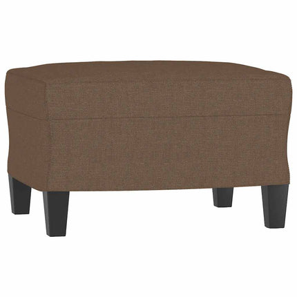 sofasæt 4 dele med hynder stof brun