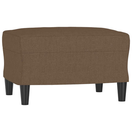 sofasæt 4 dele med hynder stof brun