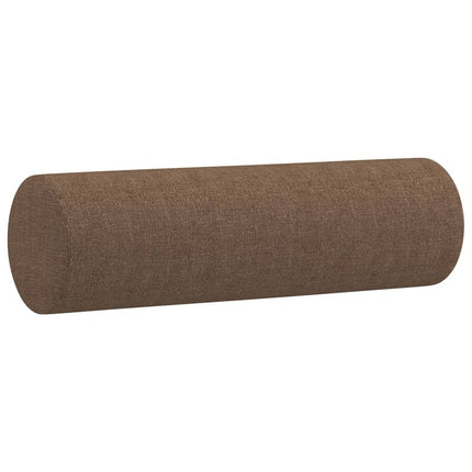 sofasæt 2 dele med puder stof brun
