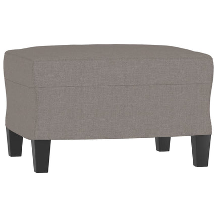 sofasæt 3 dele med puder stof gråbrun