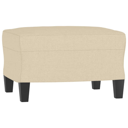 sofasæt 4 dele stof cremefarvet