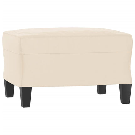sofasæt 3 dele med hynder mikrofiberstof beige