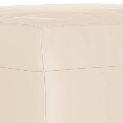 sofasæt 3 dele med hynder mikrofiberstof beige