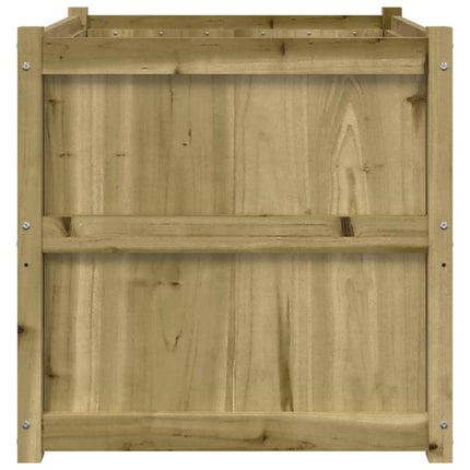 plantekasse 70x70x70 cm imprægneret fyrretræ