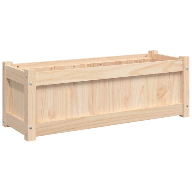 plantekasse 90x31x31 cm massivt fyrretræ